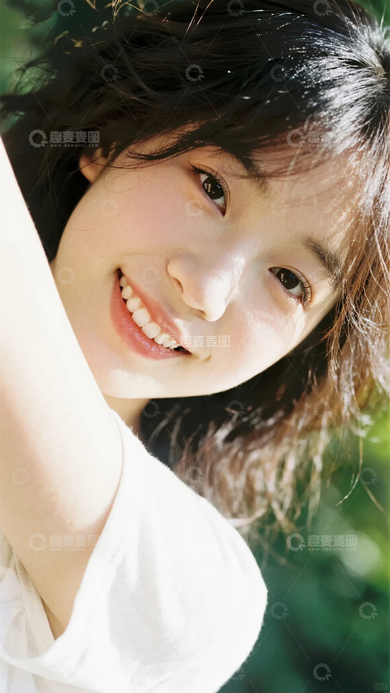 高清大图下载【趣麦麦图】阳光少女清新写真