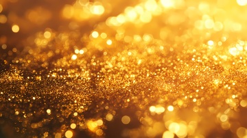 金光闪烁梦幻背景