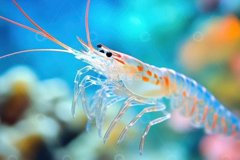 高清大图下载【趣麦麦图】大海里的一只磷虾