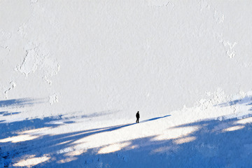 极简斑驳创意艺术插画2