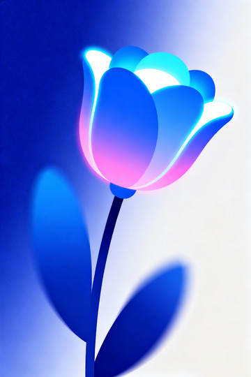 赛博朋克花卉形态3