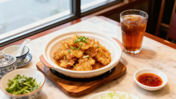 锅包肉  酥脆  招牌