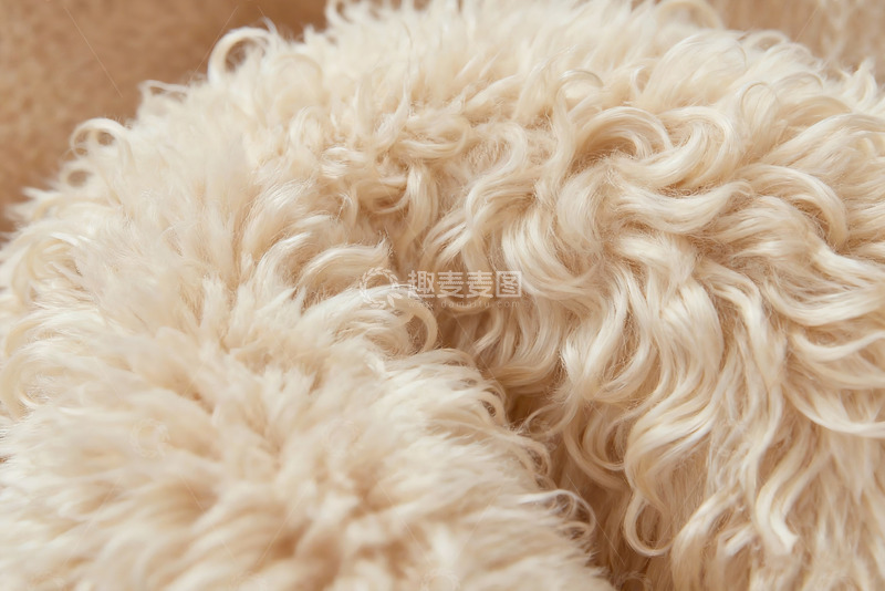 高清大图下载【趣麦麦图】灰色皮草布料现代背景