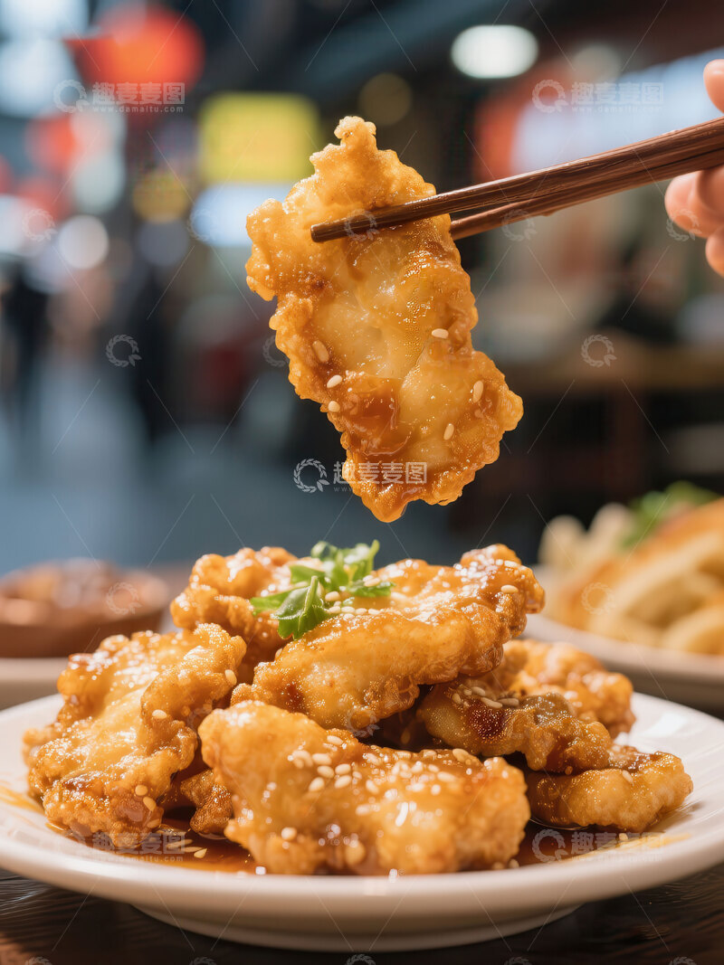 高清大图下载【趣麦麦图】-锅包肉  酥脆  哈风 