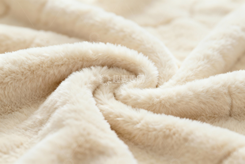 高清大图下载【趣麦麦图】米白卷毛布料质感设计