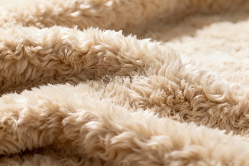 高清大图下载【趣麦麦图】毛绒米布设计背景图0