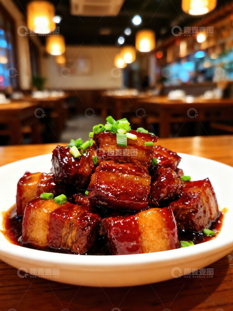 高清大图下载【趣麦麦图】红烧肉  红亮   慢炖  