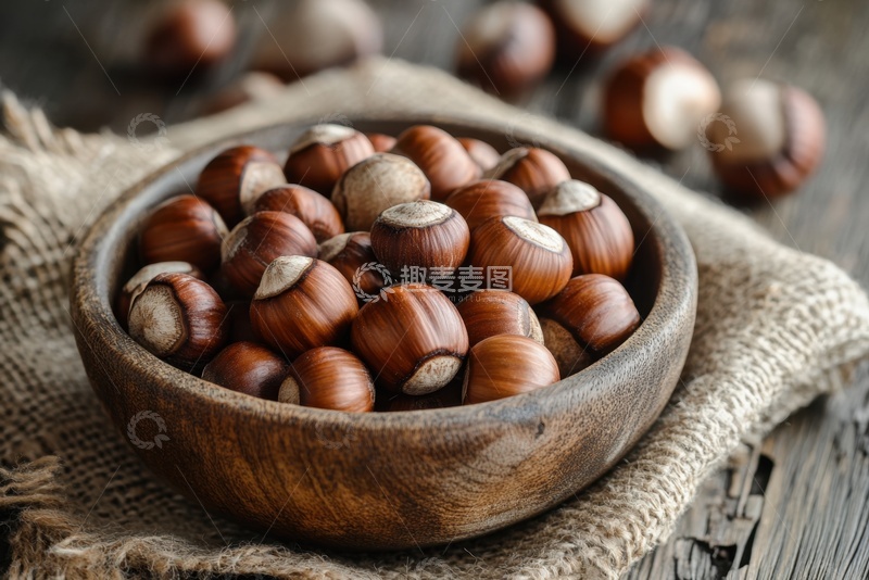 高清大图下载【趣麦麦图】一碗栗子美食摄影