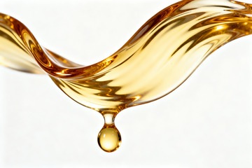 金色流动液体5