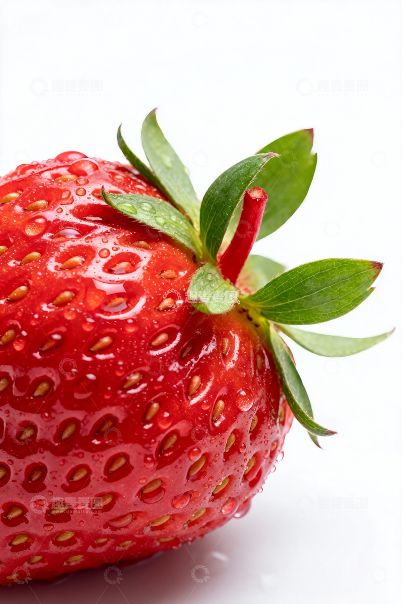 高清大图下载【趣麦麦图】-草莓的特写照片4
