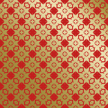 红金中式喜庆花纹背景446