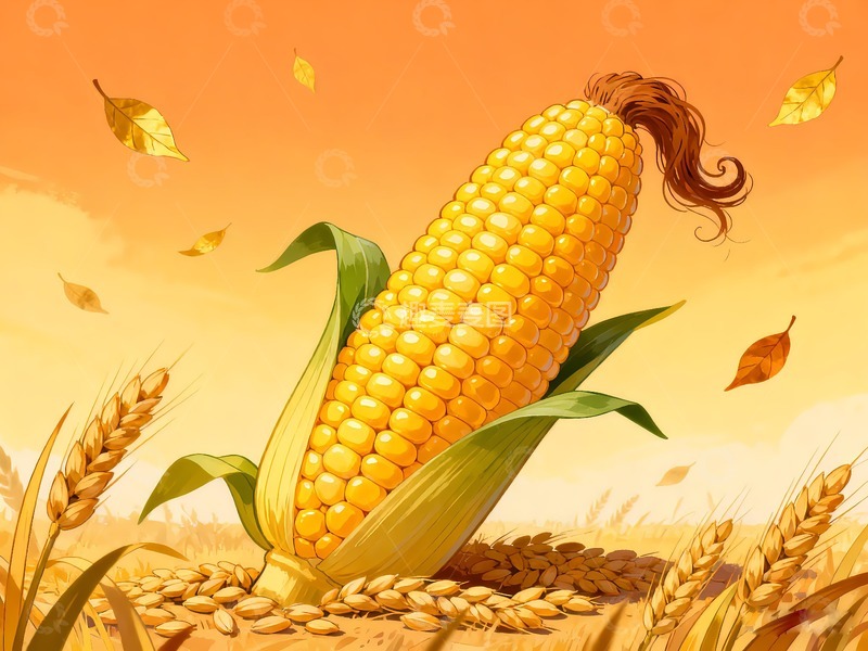 高清大图下载【趣麦麦图】软玉米糯玉米