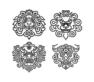 传统图案艺术装饰设计元素