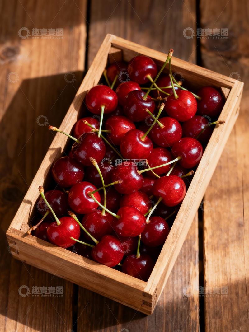 高清大图下载【趣麦麦图】樱桃新鲜水果