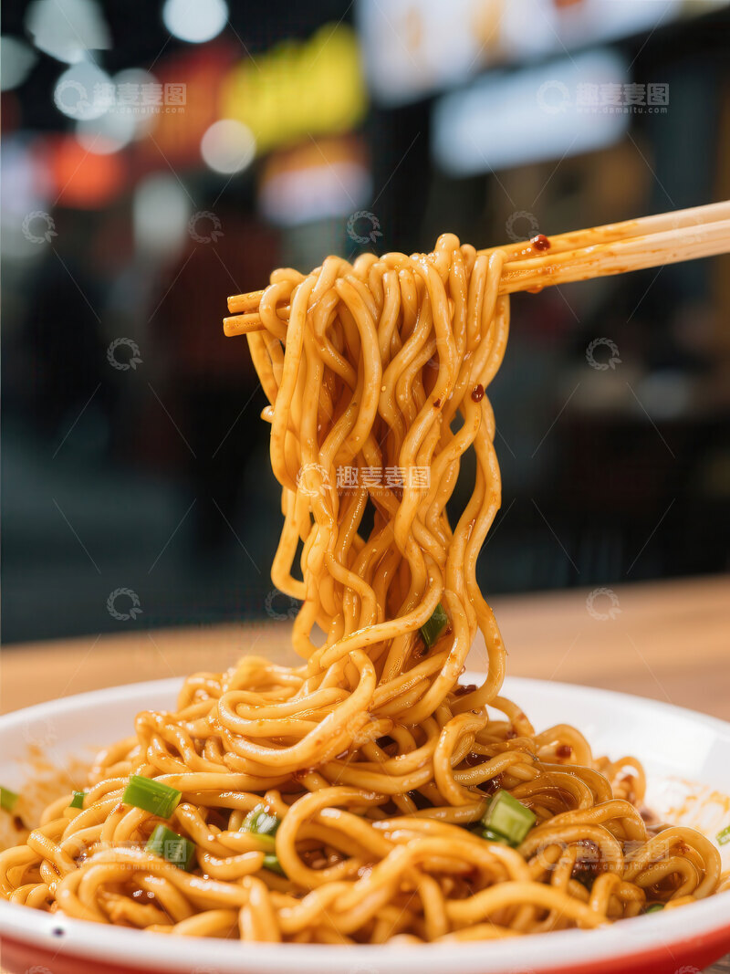 高清大图下载【趣麦麦图】燃面  干韧  碎米