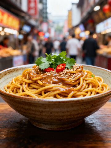 燃面  干韧   花生