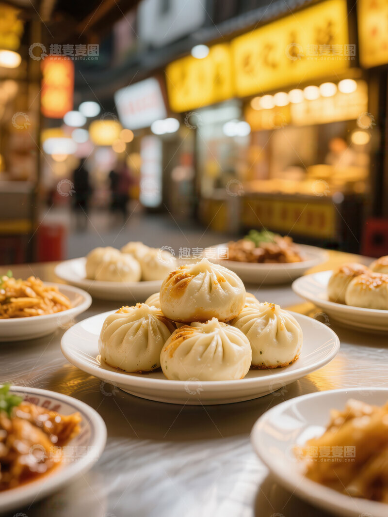 高清大图下载【趣麦麦图】馅大  底脆  皮薄  