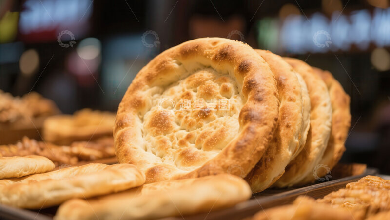 高清大图下载【趣麦麦图】馕  面香  干粮