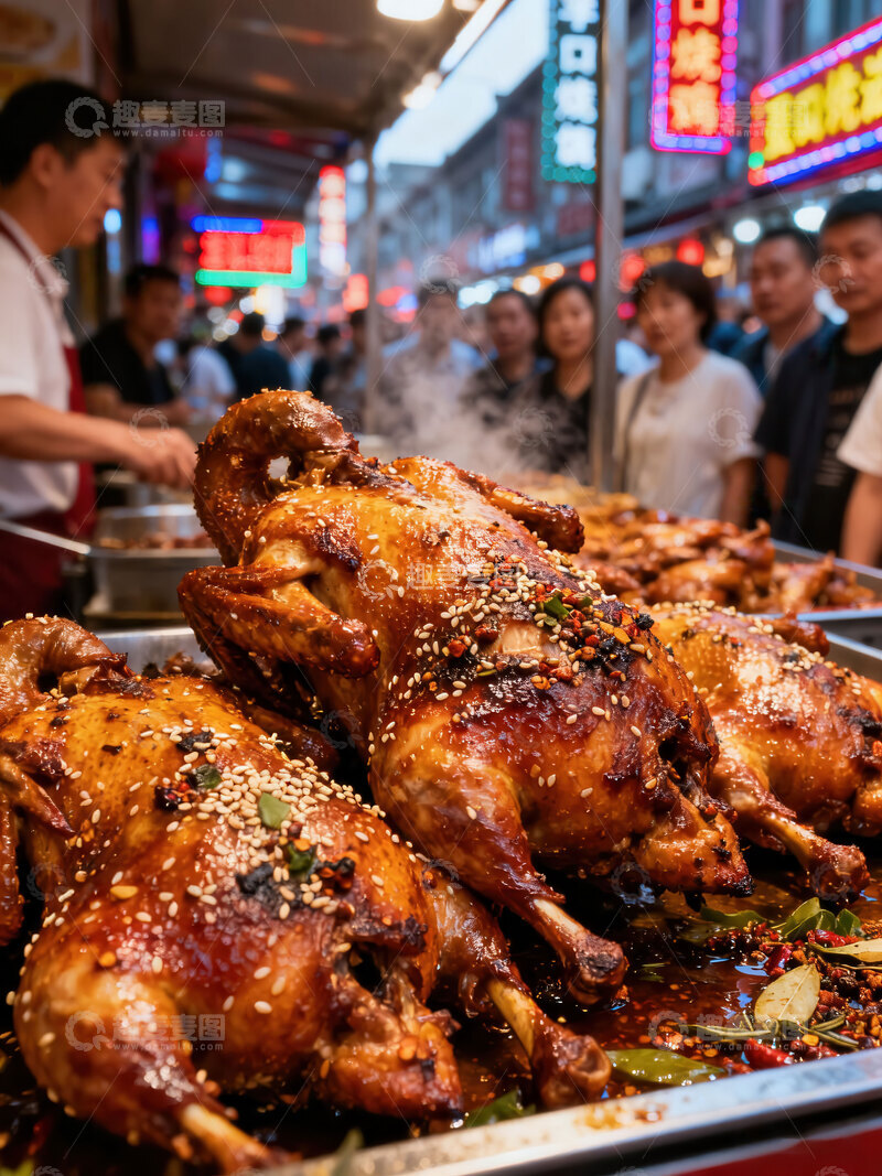 高清大图下载【趣麦麦图】烧鸡  酥烂  香料