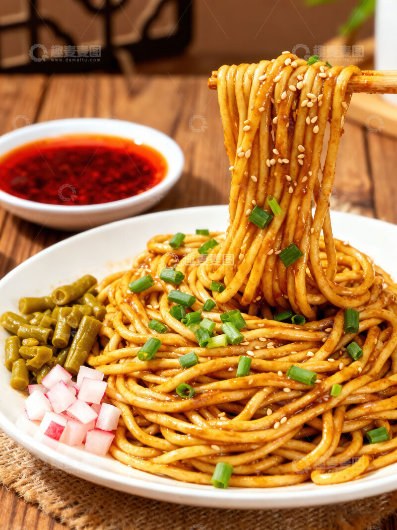 高清大图下载【趣麦麦图】燃面  碎米  过瘾