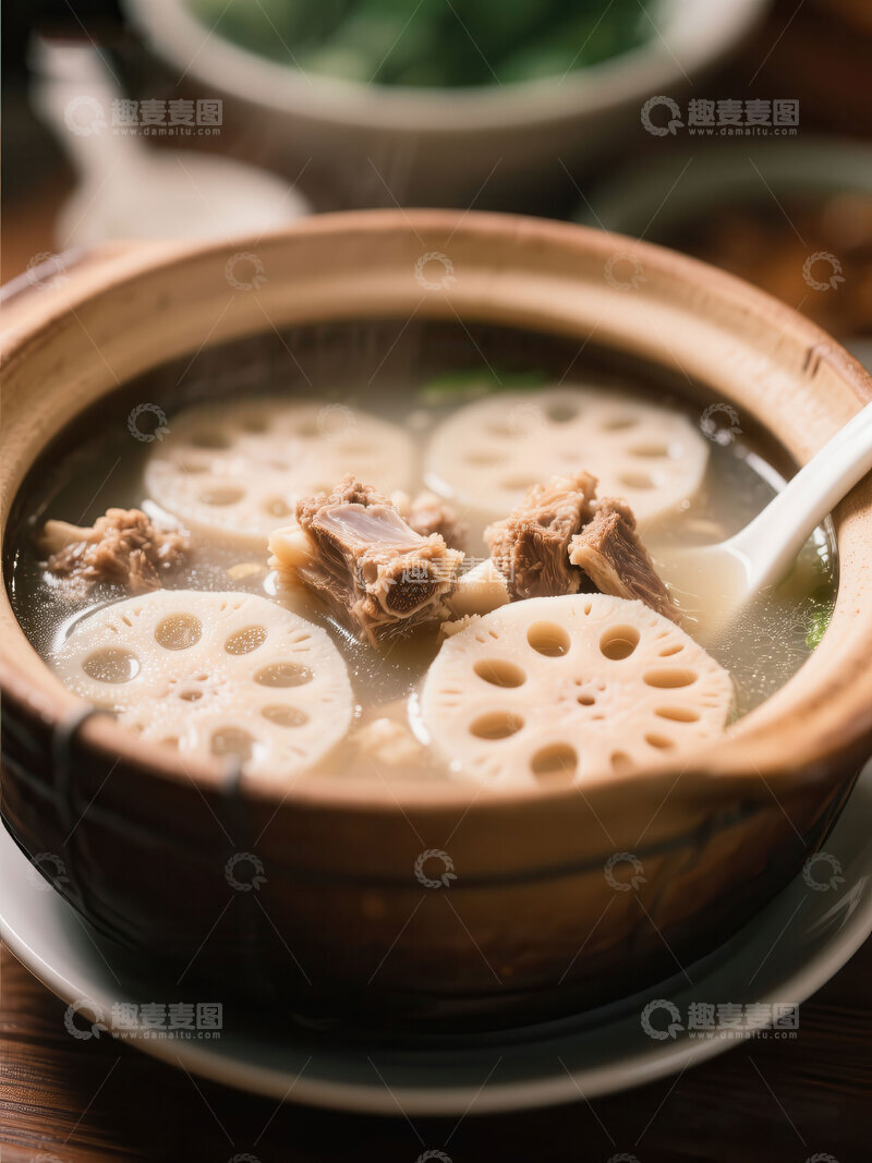 高清大图下载【趣麦麦图】汤  粉糯  炖煮