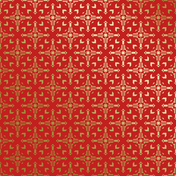 红金中式喜庆花纹背景454