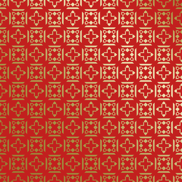 红金中式喜庆花纹背景465