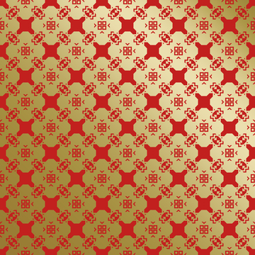 红金中式喜庆花纹背景475