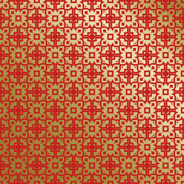 红金中式喜庆花纹背景480