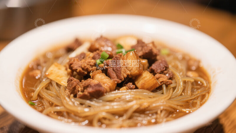 高清大图下载【趣麦麦图】炖粉条  肉烂   东北