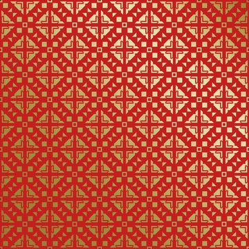 红金中式喜庆花纹背景469