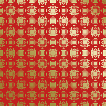 红金中式喜庆花纹背景457