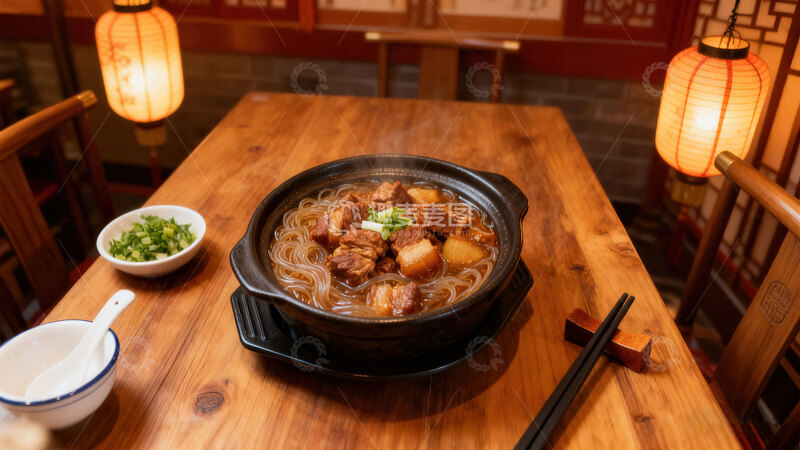 高清大图下载【趣麦麦图】咸香   粉滑  汤浓  