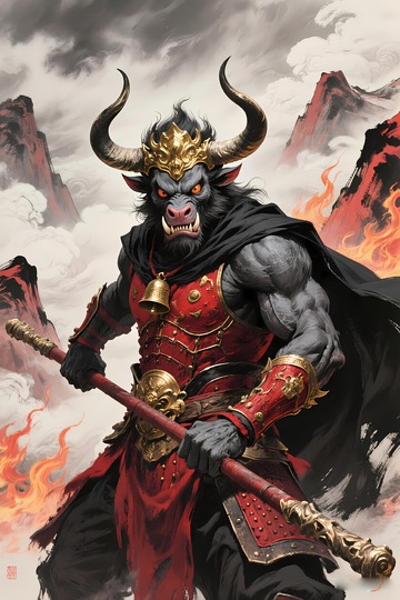 西游记牛魔王造型