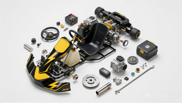 赛车零件组装示意图