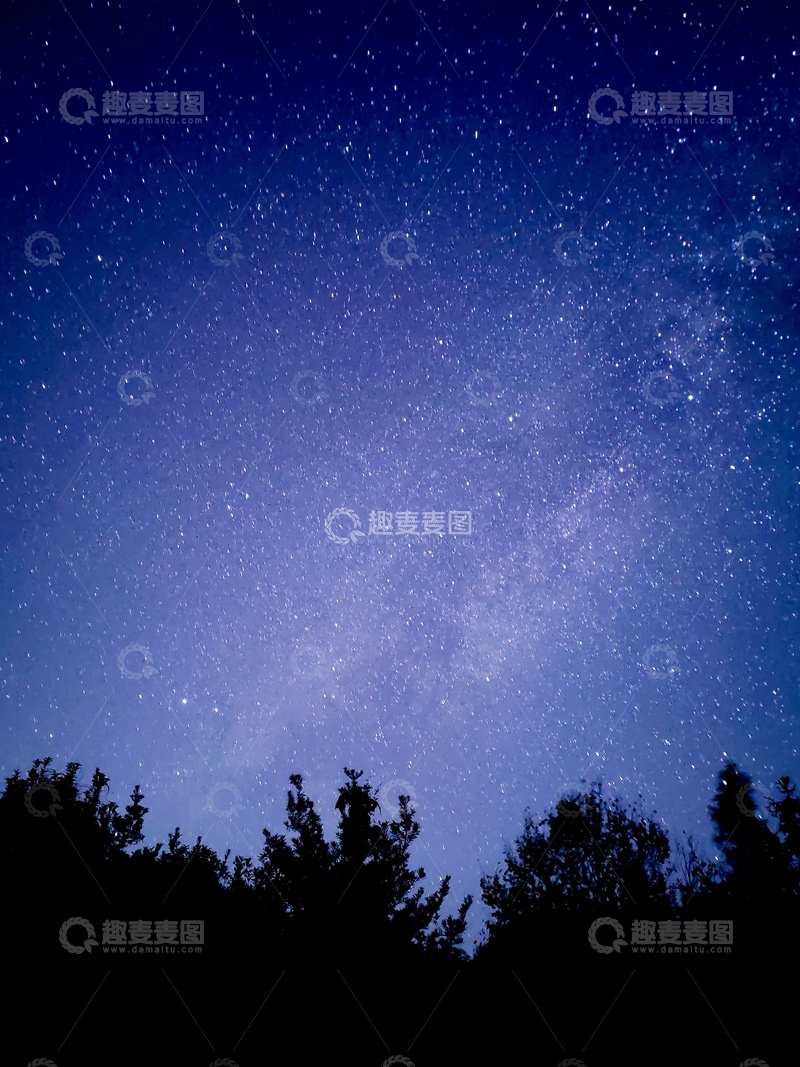 高清大图下载【趣麦麦图】手机摄影-星空1