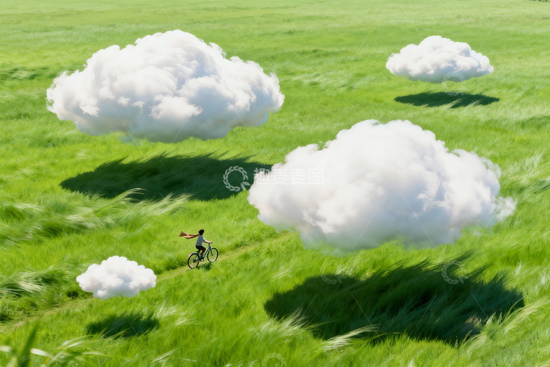 高清大图下载【趣麦麦图】春日治愈系风格插画4