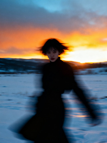 抓拍曼妙模糊的人影及场景6