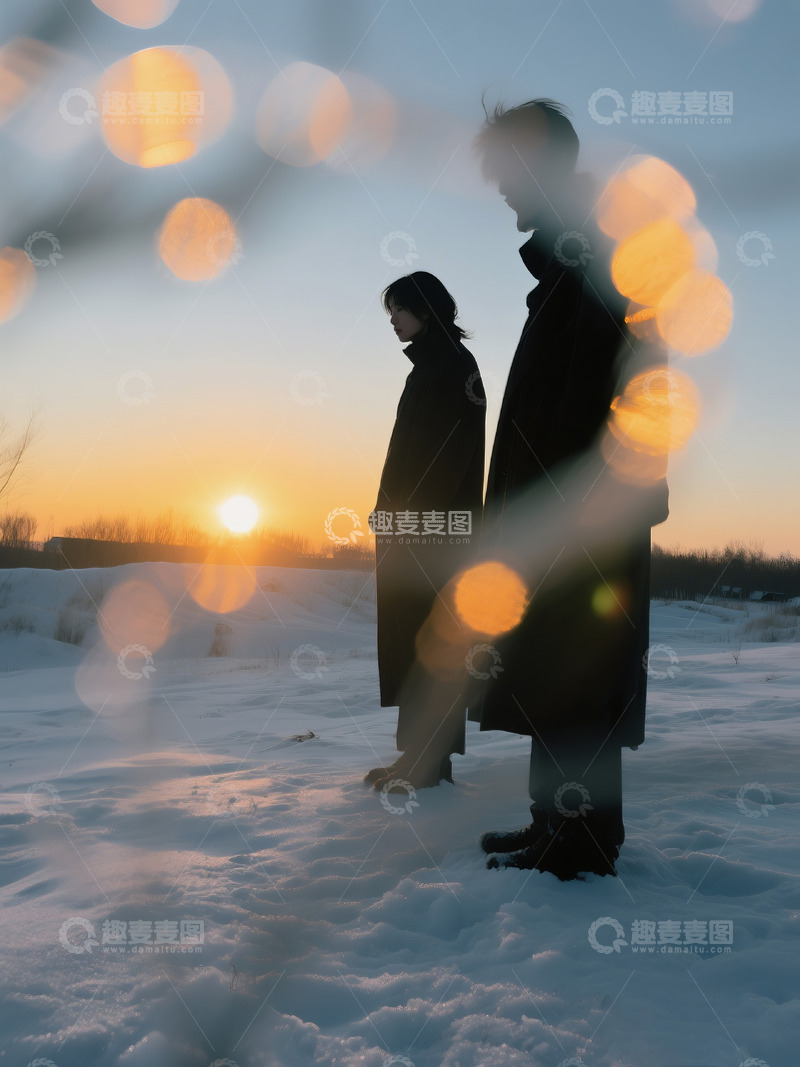 高清大图下载【趣麦麦图】叙事感 情景氛围感人像摄影