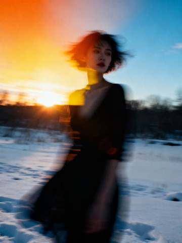 抓拍曼妙模糊的人影及场景1