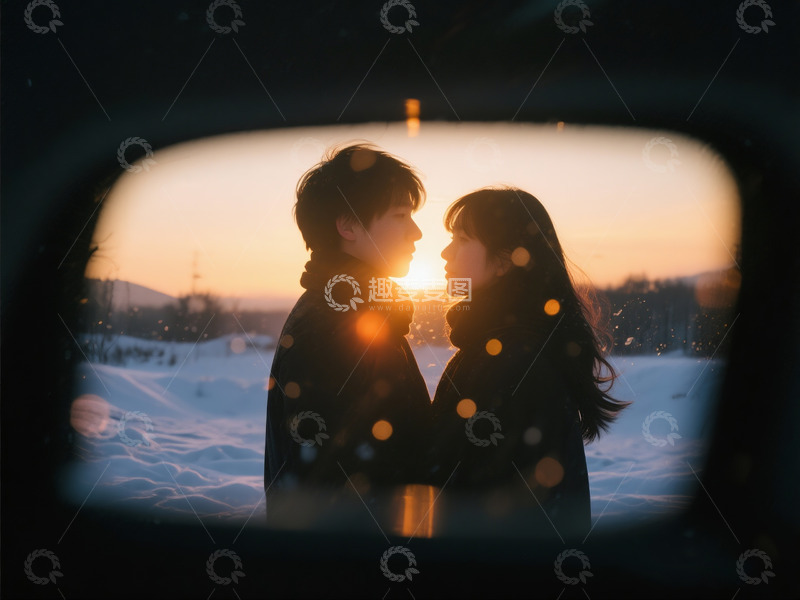 高清大图下载【趣麦麦图】抓拍曼妙模糊的情侣人影及场景9