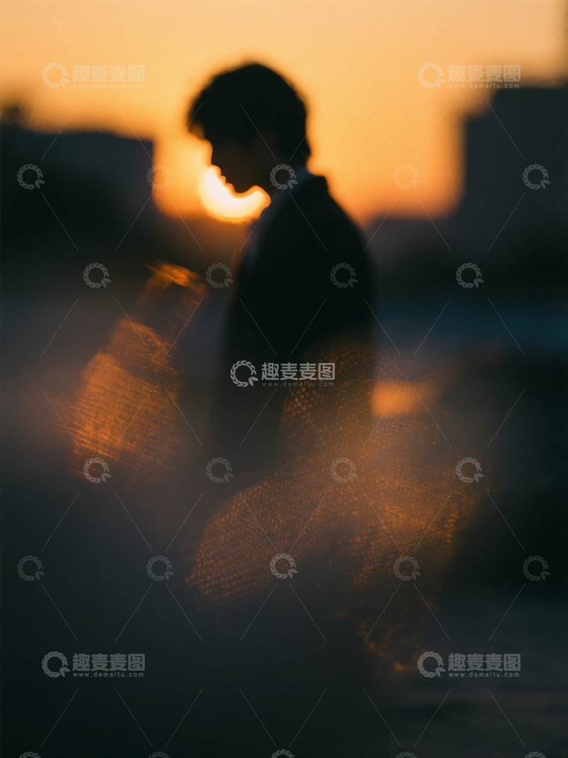 高清大图下载【趣麦麦图】动态美学情景氛围感人像6