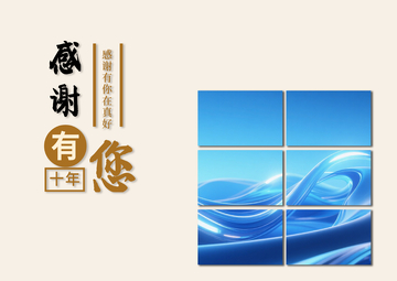 感谢有你十年相伴