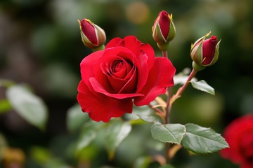 月季花花卉花骨朵