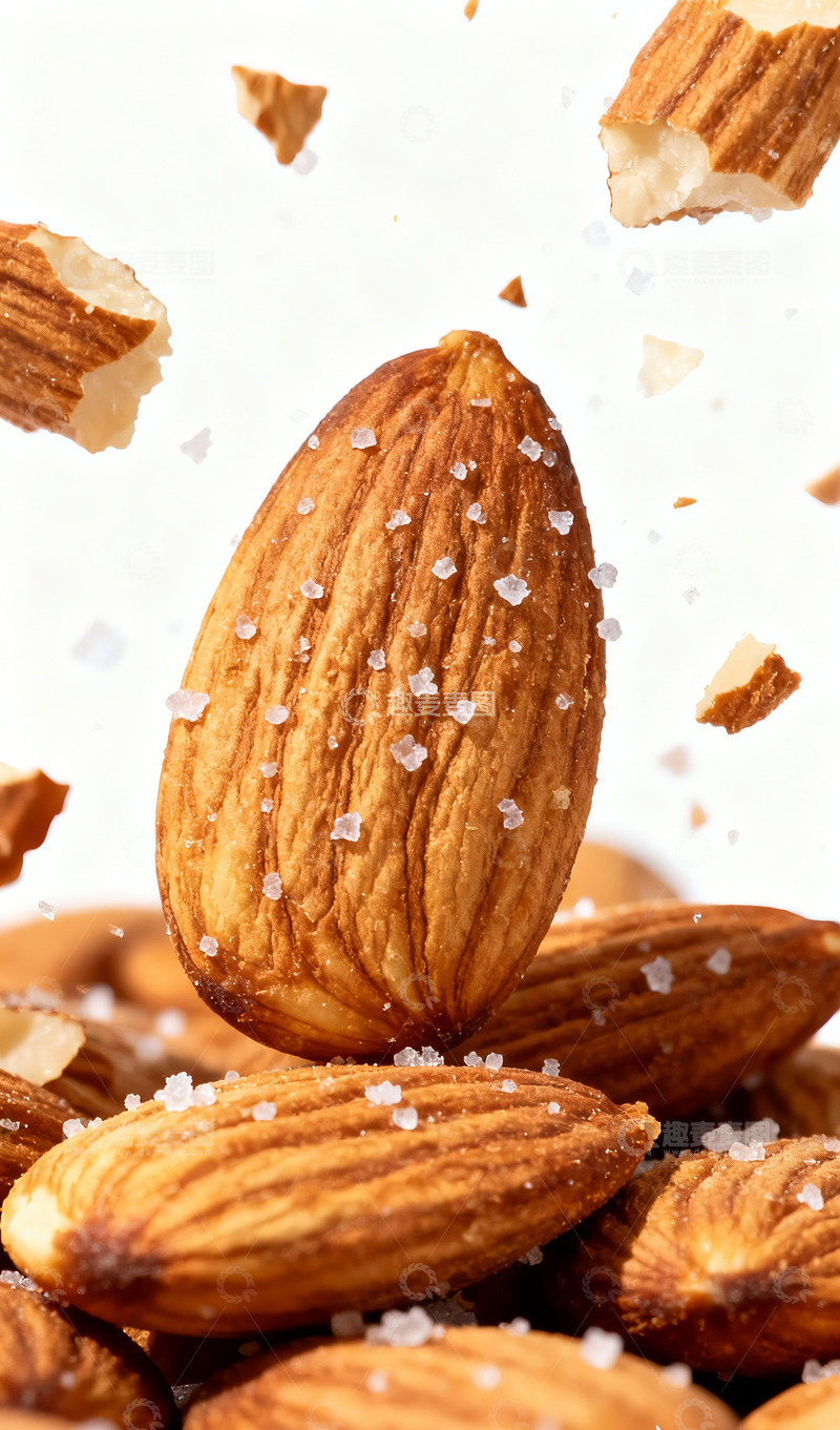 高清大图下载【趣麦麦图】杏仁坚果商业摄影1