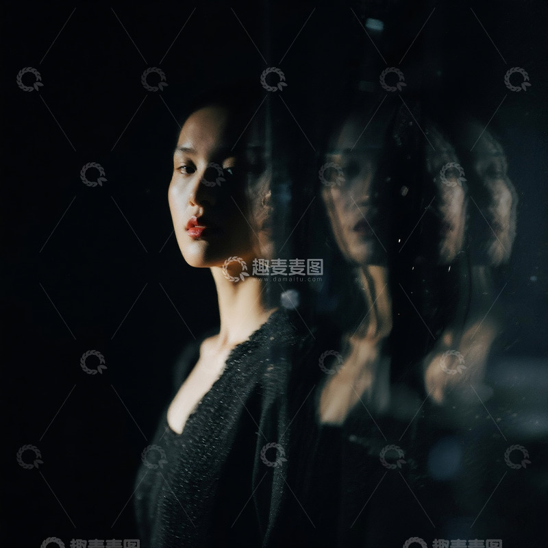 高清大图下载【趣麦麦图】抓拍前卫曼妙的人影及场景1