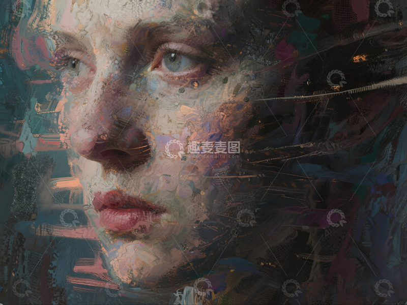 高清大图下载【趣麦麦图】记忆褪色 迷离氛围 斑驳