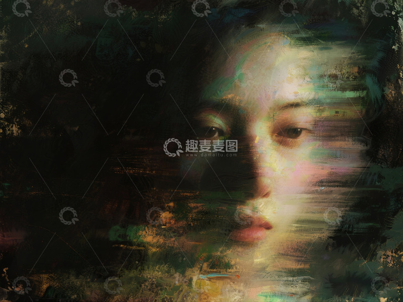 高清大图下载【趣麦麦图】记忆褪色 迷离氛围 斑驳5