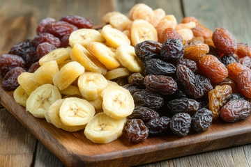 香蕉干葡萄干美食