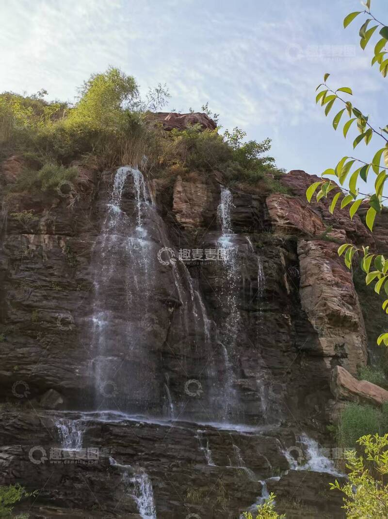 高清大图下载【趣麦麦图】山泉瀑布风景